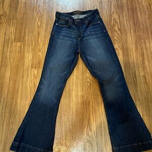 Kimes Ranch Dark Blue Flare Jeans